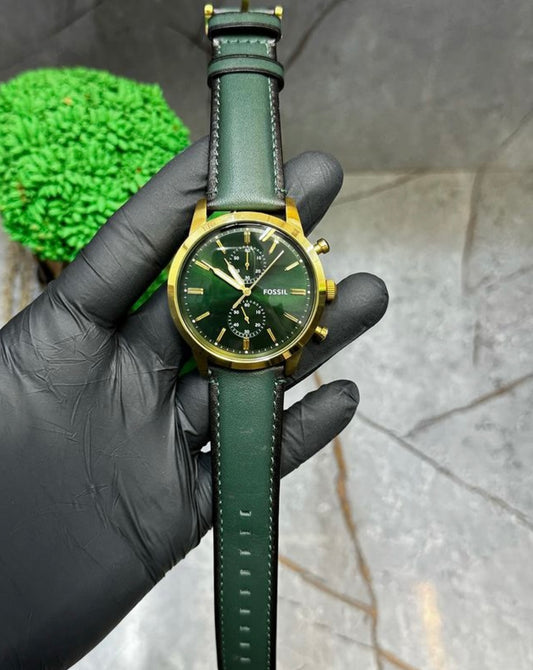 FOSSIL GREEN ANALOG